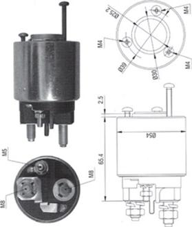 Magneti Marelli 940113050373 - Ievilcējrelejs, Starteris autospares.lv