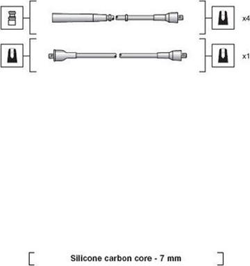 Magneti Marelli 941318111256 - Augstsprieguma vadu komplekts www.autospares.lv