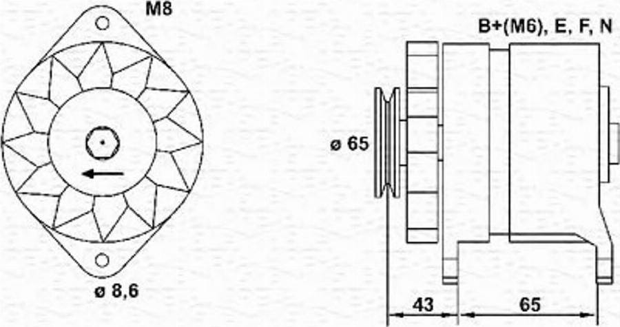 Magneti Marelli 943346041010 - Ģenerators www.autospares.lv