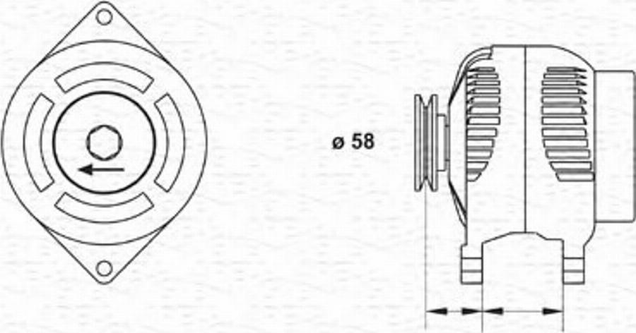 Magneti Marelli 943346053010 - Ģenerators www.autospares.lv