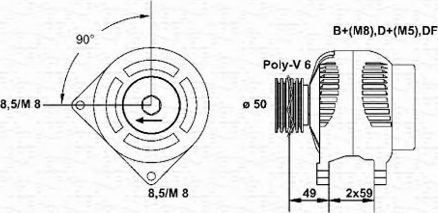 Magneti Marelli 943346002010 - Ģenerators www.autospares.lv