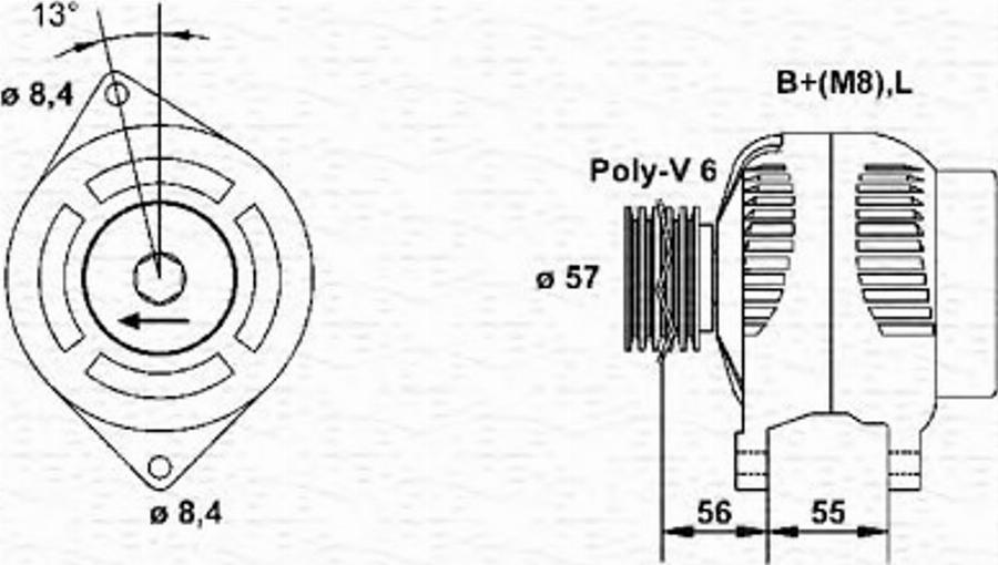 Magneti Marelli 943346036010 - Ģenerators www.autospares.lv