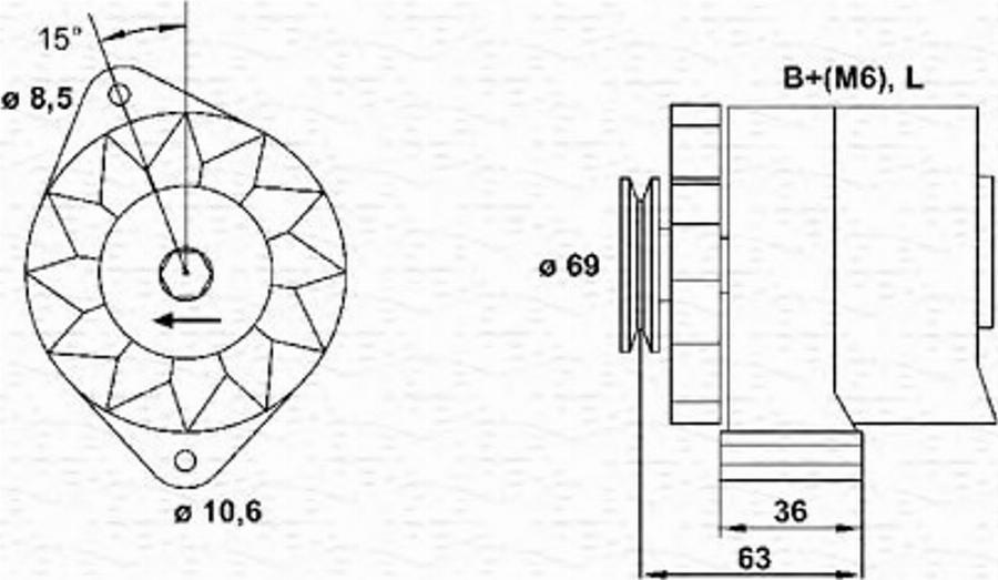 Magneti Marelli 943346033010 - Ģenerators www.autospares.lv