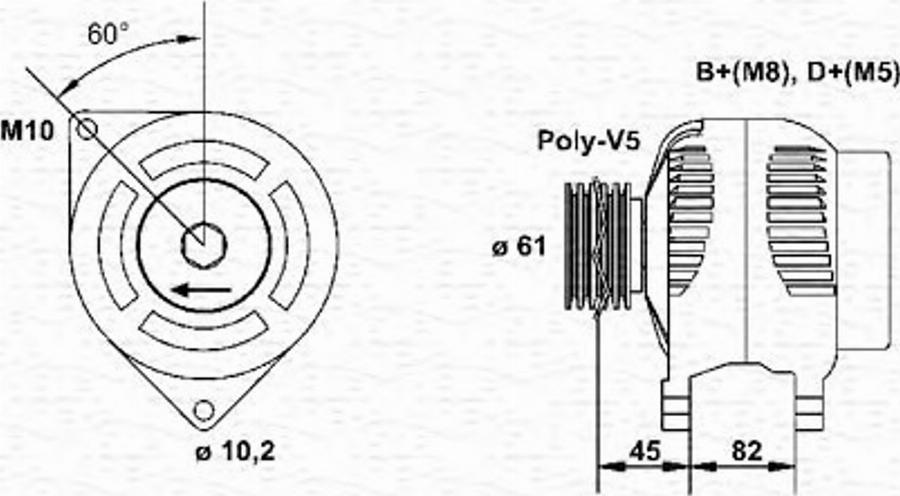 Magneti Marelli 943346037010 - Ģenerators www.autospares.lv