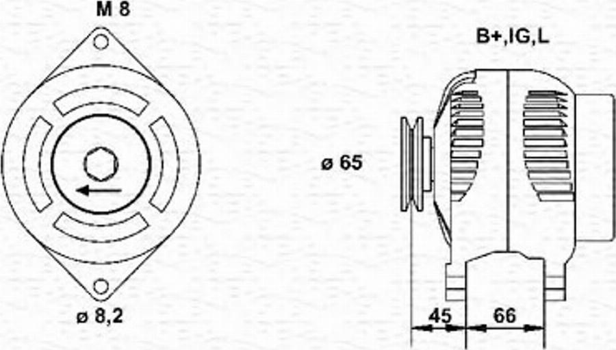 Magneti Marelli 943346024010 - Ģenerators www.autospares.lv