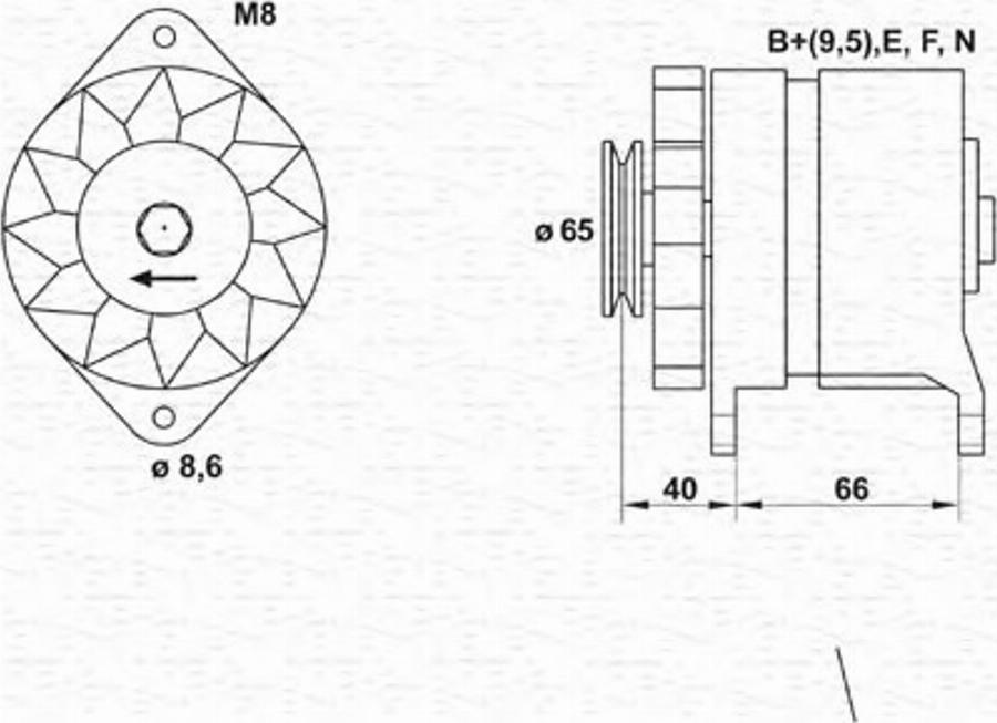 Magneti Marelli 943346026010 - Ģenerators www.autospares.lv