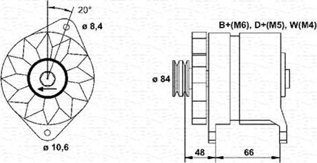 Magneti Marelli 943346130010 - Alternator www.autospares.lv