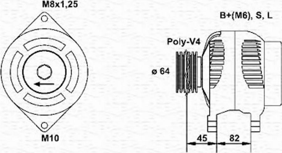 Magneti Marelli 943346126010 - Ģenerators www.autospares.lv