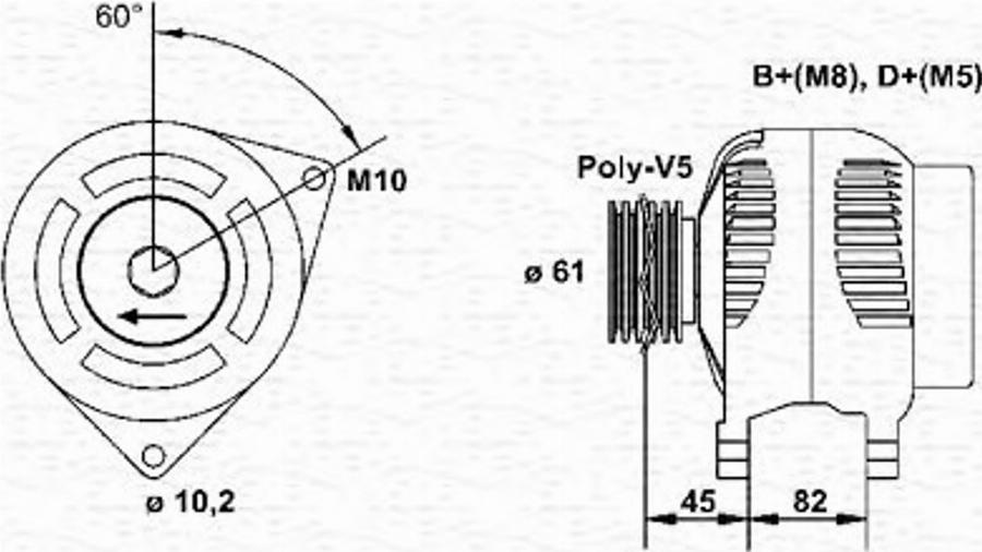 Magneti Marelli 943346206010 - Ģenerators www.autospares.lv