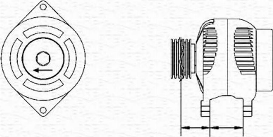 Magneti Marelli 943 34 620 101 0 - Ģenerators www.autospares.lv