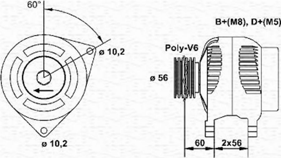 Magneti Marelli 943346207010 - Ģenerators www.autospares.lv