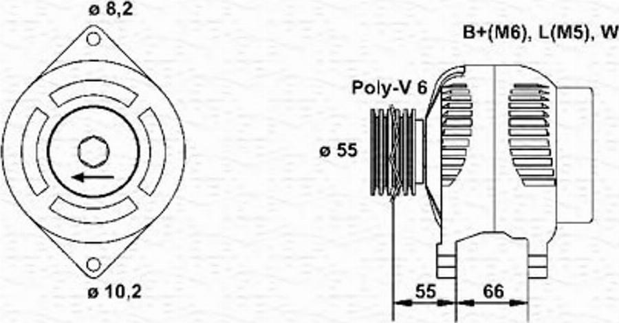 Magneti Marelli 943354083010 - Ģenerators www.autospares.lv