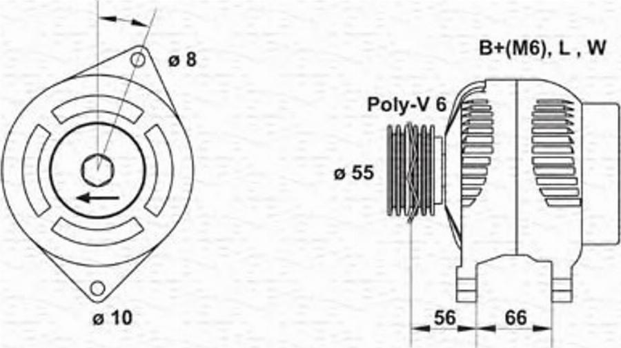 Magneti Marelli 943354087010 - Ģenerators autospares.lv