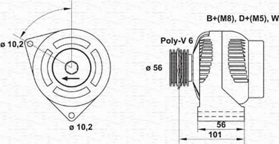 Magneti Marelli 943 35 402 201 0 - Ģenerators www.autospares.lv