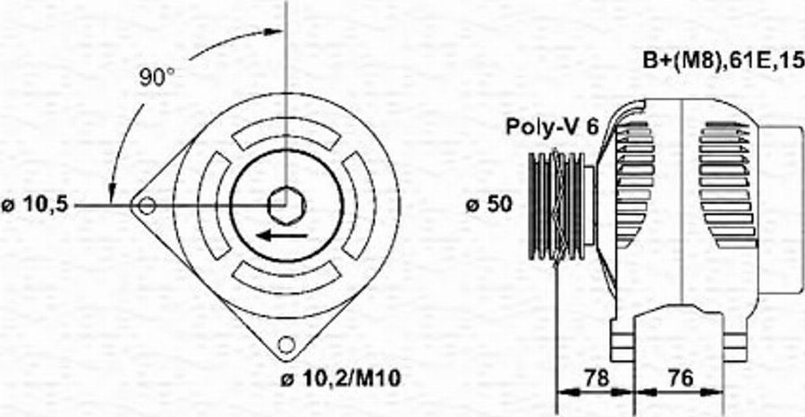 Magneti Marelli 943355097010 - Ģenerators www.autospares.lv