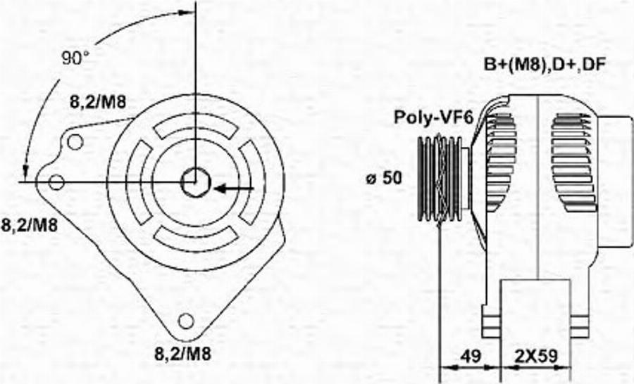 Magneti Marelli 943355052010 - Ģenerators www.autospares.lv