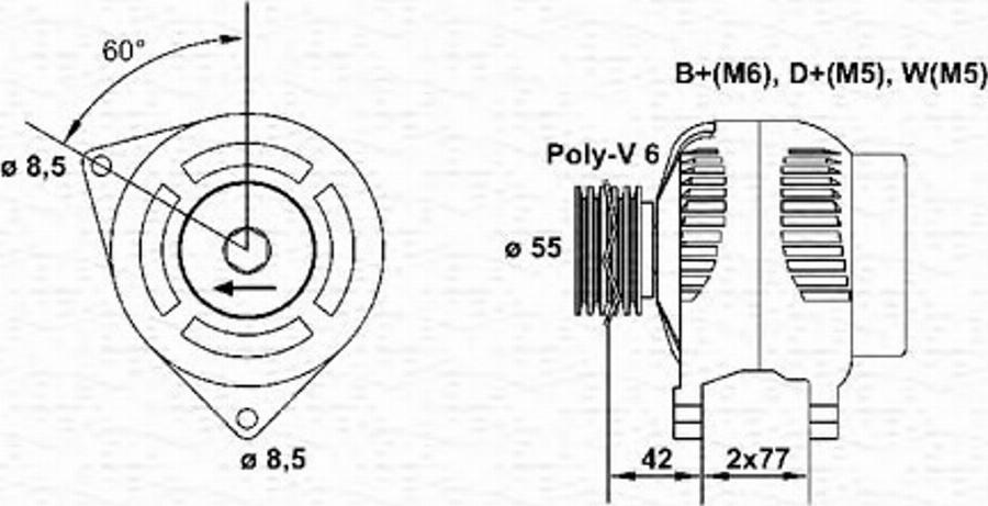 Magneti Marelli 943355005010 - Ģenerators www.autospares.lv