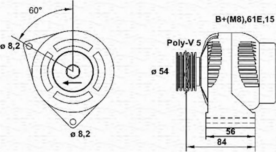 Magneti Marelli 943355019010 - Ģenerators www.autospares.lv