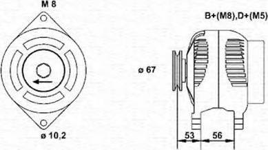 Magneti Marelli 943355015010 - Ģenerators www.autospares.lv