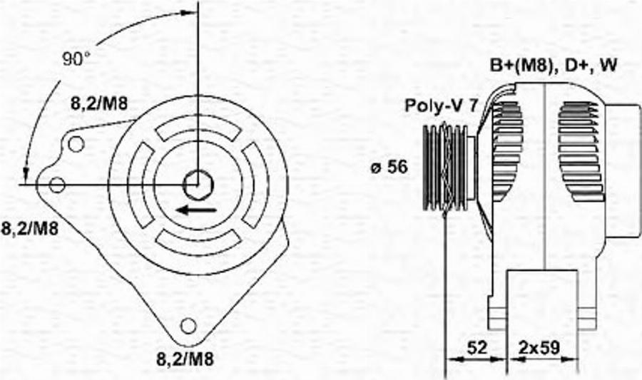 Magneti Marelli 943355011010 - Ģenerators www.autospares.lv