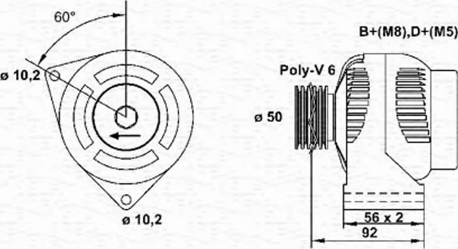 Magneti Marelli 943355088010 - Ģenerators www.autospares.lv