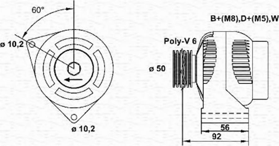 Magneti Marelli 943355087010 - Ģenerators www.autospares.lv