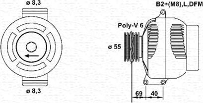 Magneti Marelli 943355138010 - Ģenerators www.autospares.lv