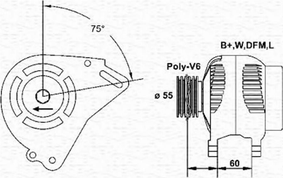 Magneti Marelli 943355204010 - Ģenerators www.autospares.lv