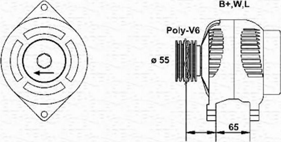 Magneti Marelli 943355213010 - Ģenerators www.autospares.lv