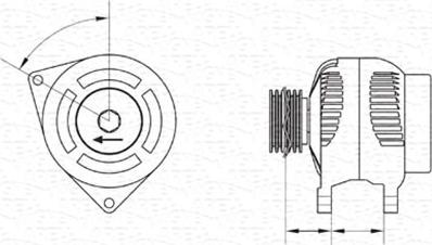 Magneti Marelli 943355230010 - Alternator www.autospares.lv