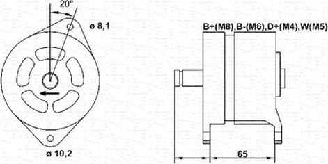 Magneti Marelli 943355232010 - Ģenerators www.autospares.lv