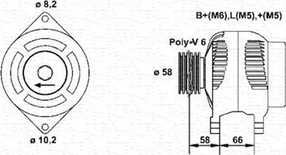 Magneti Marelli 943356980010 - Ģenerators www.autospares.lv