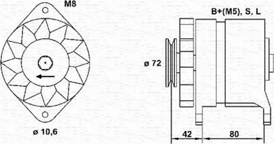 Magneti Marelli 943356937010 - Ģenerators autospares.lv