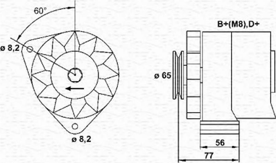 Magneti Marelli 943356452010 - Ģenerators www.autospares.lv