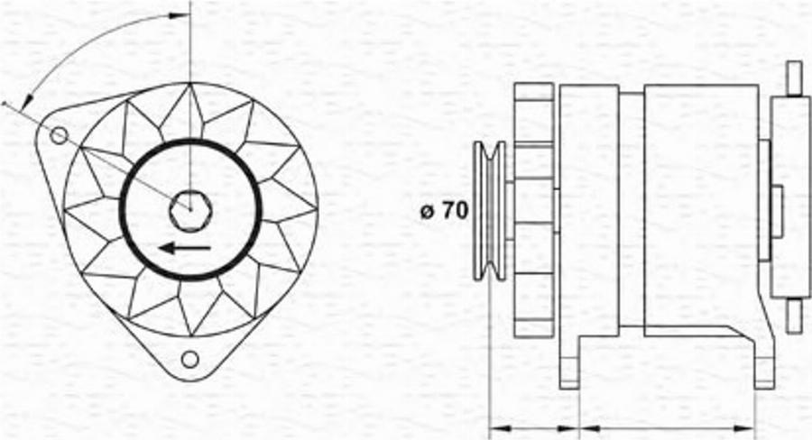 Magneti Marelli 943356595010 - Ģenerators autospares.lv