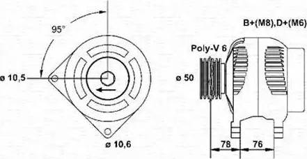 Magneti Marelli 943356551010 - Alternator www.autospares.lv