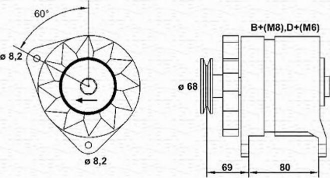 Magneti Marelli 943356512010 - Ģenerators autospares.lv