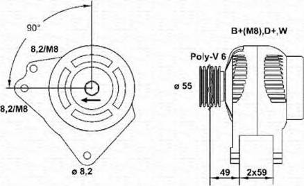 Magneti Marelli 943356530010 - Ģenerators autospares.lv