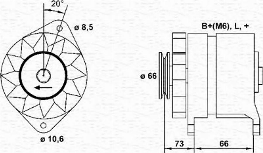 Magneti Marelli 943356691010 - Ģenerators www.autospares.lv