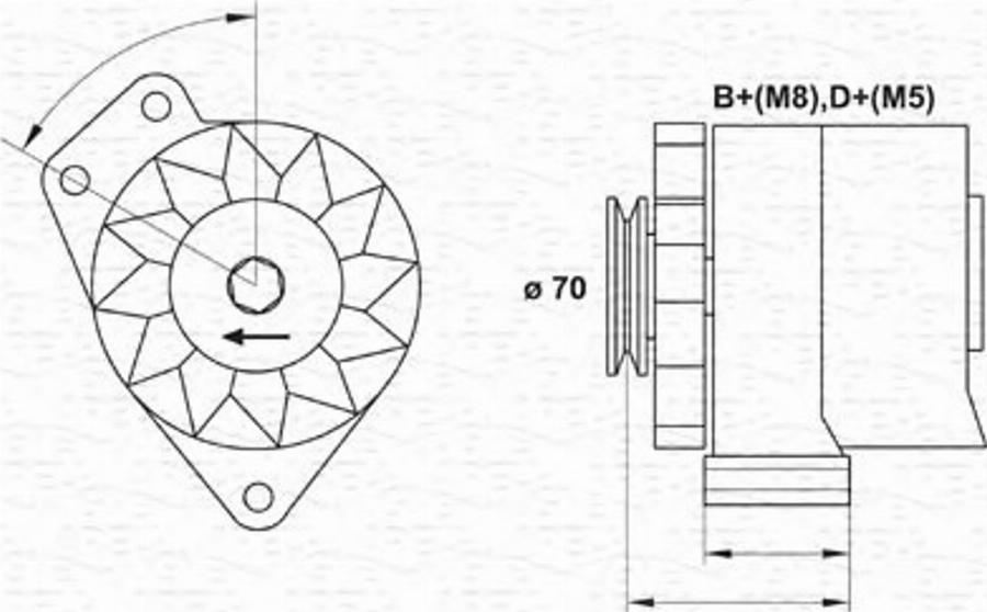 Magneti Marelli 943356606010 - Ģenerators www.autospares.lv