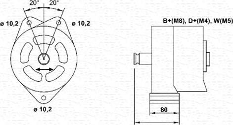 Magneti Marelli 943356685010 - Ģenerators autospares.lv