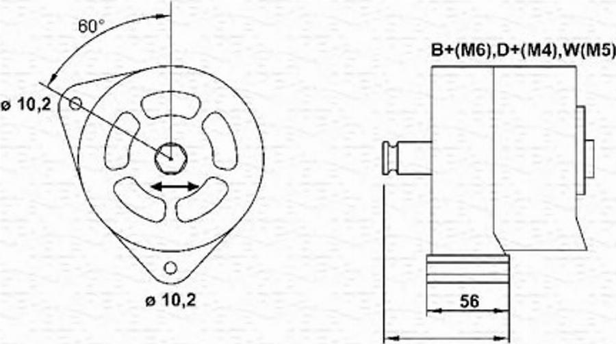 Magneti Marelli 943356622010 - Ģenerators www.autospares.lv