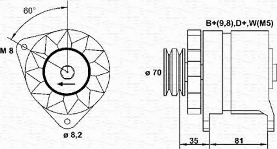 Magneti Marelli 943356054010 - Ģenerators www.autospares.lv