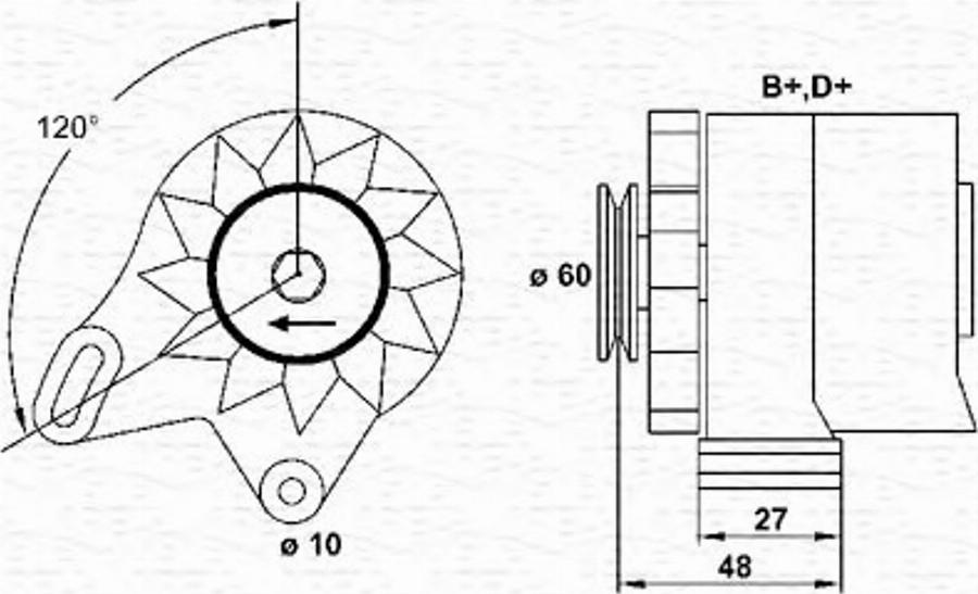 Magneti Marelli 943356143010 - Ģenerators www.autospares.lv