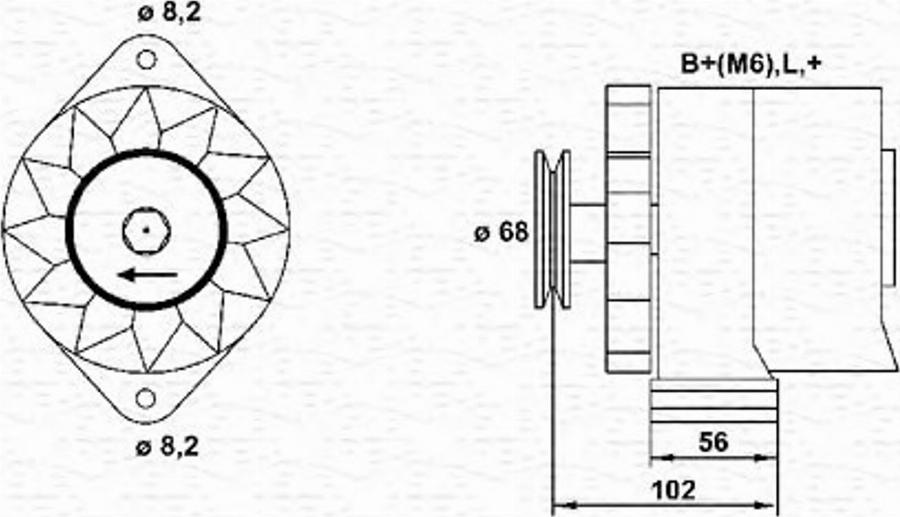 Magneti Marelli 943356157010 - Ģenerators www.autospares.lv