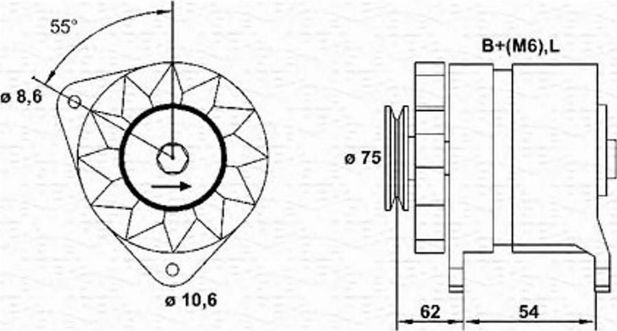 Magneti Marelli 943356107010 - Ģenerators www.autospares.lv