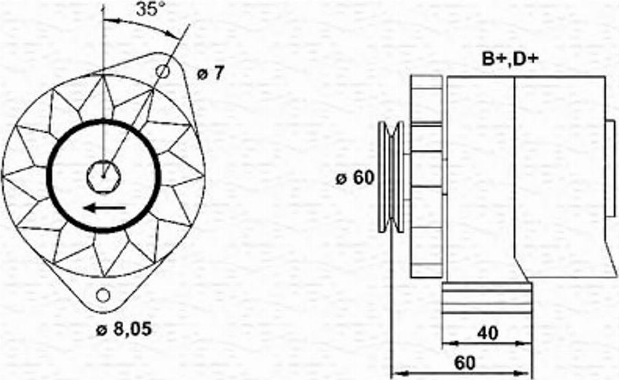 Magneti Marelli 943356116010 - Ģenerators www.autospares.lv