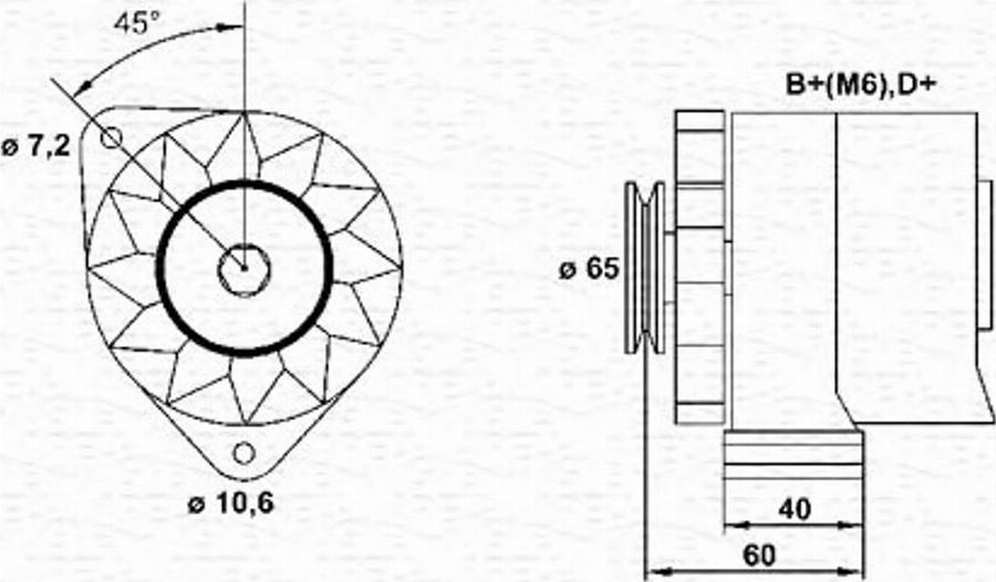 Magneti Marelli 943356125010 - Ģenerators www.autospares.lv