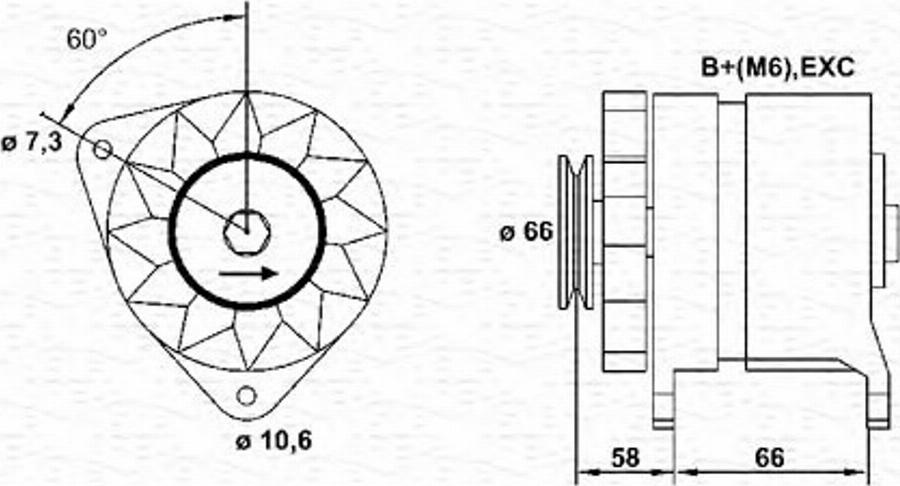 Magneti Marelli 943356123010 - Ģenerators www.autospares.lv