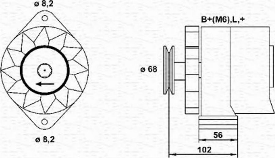 Magneti Marelli 943356174010 - Ģenerators www.autospares.lv